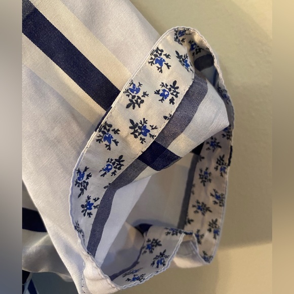 EUC Harper + Leyland Button Down Men’s Medium Light Blue Plaid - Picture 2 of 4